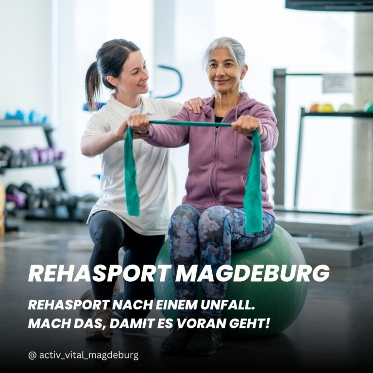 Rehasport nach Unfall in Magdeburg