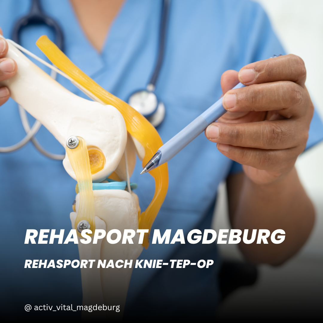 Rehasport in Magdeburg - Rehasport nach Knie TEP